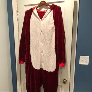 Adult dinosaur costume